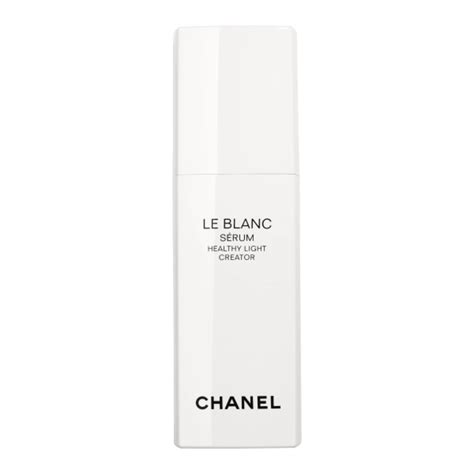 chanel le blanc serum healthy light creator|chanel le blanc face wash.